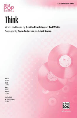Think - Anderson/Zaino - Choral Octavo - SATB Accompanied