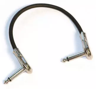 Link Audio - Link Audio 1/4 - 1/4 Pedal Jumper Cable - Chrome Ends