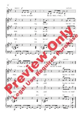 Think - Anderson/Zaino - Choral Octavo - SAB Accompanied