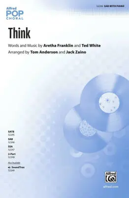 Alfred Publishing - Think - Anderson/Zaino - Choral Octavo - SAB Accompanied