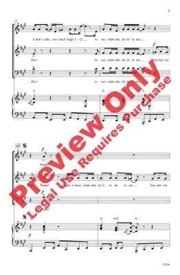 Think - Anderson/Zaino - Choral Octavo - SAB Accompanied