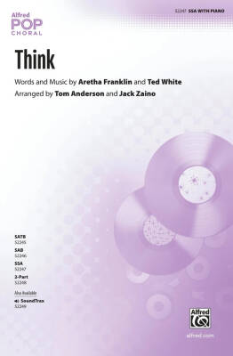 Think - Anderson/Zaino - Choral Octavo - SSA Accompanied