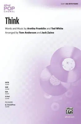 Alfred Publishing - Think - Anderson/Zaino - Choral Octavo - SSA Accompanied