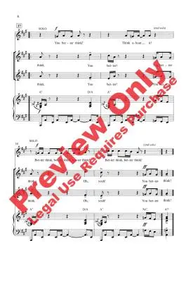 Think - Anderson/Zaino - Choral Octavo - 2-Pt Accompanied
