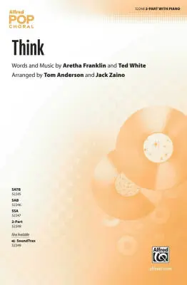 Alfred Publishing - Think - Anderson/Zaino - Choral Octavo - 2-Pt Accompanied