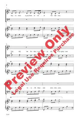 Talj, Talj - Beck - Choral Octavo - SATB Accompanied