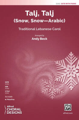 Talj, Talj - Beck - Choral Octavo - SATB Accompanied