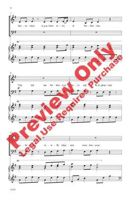Talj, Talj - Beck - Choral Octavo - SAB Accompanied