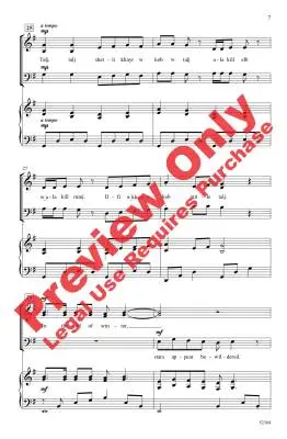 Talj, Talj - Beck - Choral Octavo - SAB Accompanied