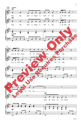 Talj, Talj - Beck - Choral Octavo - 2-Pt Accompanied