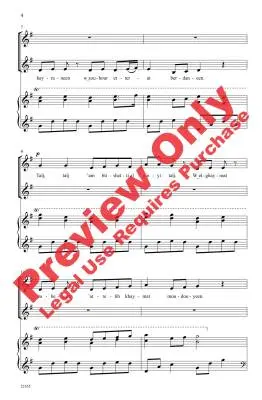 Talj, Talj - Beck - Choral Octavo - 2-Pt Accompanied