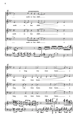 Sometimes I Feel Like a Motherless Child - Trotignon/LaBarr - Choral Octavo - SATB Accompanied