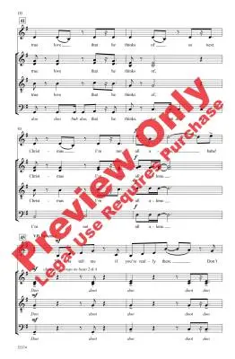 Santa Tell Me - Grande/Sharpe - Choral Octavo - SATB A Cappella