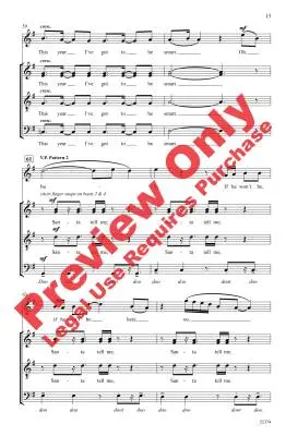 Santa Tell Me - Grande/Sharpe - Choral Octavo - SATB A Cappella
