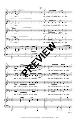 Same Side - Carlson - Choral Octavo - SATB Accompanied