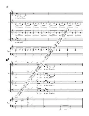 Riverbend - Parrotta - Choral Octavo - SATB Accompanied