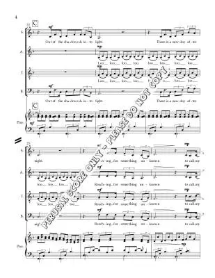Riverbend - Parrotta - Choral Octavo - SATB Accompanied