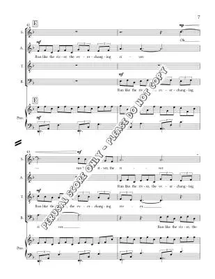 Riverbend - Parrotta - Choral Octavo - SATB Accompanied