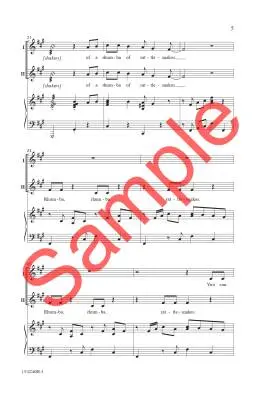 Rhumba of Rattlesnakes - Burrows - Choral Octavo - 2-Pt Accompanied