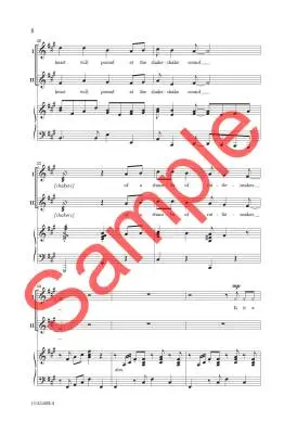 Rhumba of Rattlesnakes - Burrows - Choral Octavo - 2-Pt Accompanied