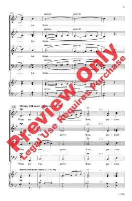 Precious Lord, Take My Hand - Dorsey - Choral Octavo - SATB A Cappella