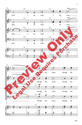 Precious Lord, Take My Hand - Dorsey - Choral Octavo - SATB A Cappella
