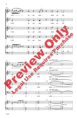 Precious Lord, Take My Hand - Dorsey - Choral Octavo - SATB A Cappella