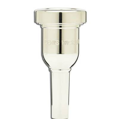 5BL Heavy top Silver-plated Trombone Mouthpiece