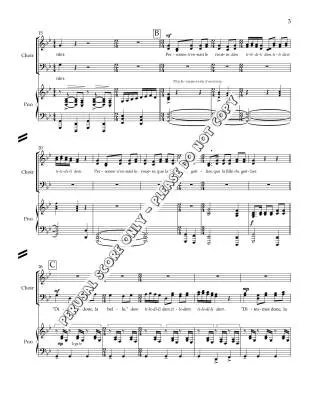 Pot-pourri franco-canadien - Phare-Bergh - Choral Octavo - SATB Accompanied