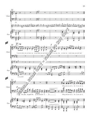 Pot-pourri franco-canadien - Phare-Bergh - Choral Octavo - SATB Accompanied