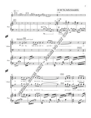 Pot-pourri franco-canadien - Phare-Bergh - Choral Octavo - SATB Accompanied