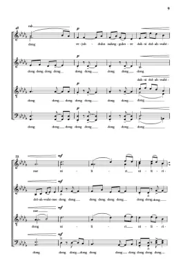 Niliriya - Ahn - Choral Octavo - SATB A Cappella