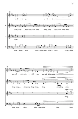 Niliriya - Ahn - Choral Octavo - SATB A Cappella