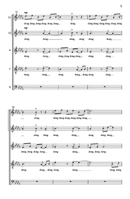 Niliriya - Ahn - Choral Octavo - SATB A Cappella