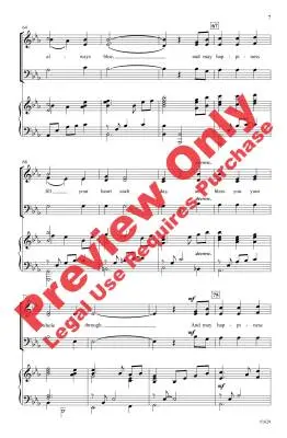 May a Rainbow Run Beside You - Burrows - Choral Octavo - SAB Accompanied