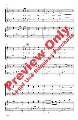 May a Rainbow Run Beside You - Burrows - Choral Octavo - SAB Accompanied