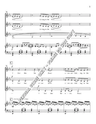 Living in the Now - Hokanson - Choral Octavo - SSA Accompanied