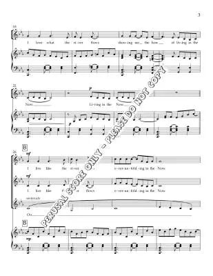 Living in the Now - Hokanson - Choral Octavo - SSA Accompanied