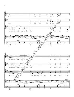Living in the Now - Hokanson - Choral Octavo - SSA Accompanied