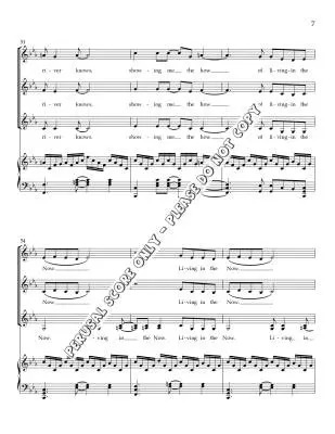 Living in the Now - Hokanson - Choral Octavo - SSA Accompanied