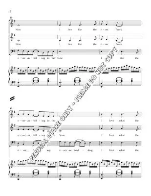 Living in the Now - Hokanson - Choral Octavo - SAB Accompanied