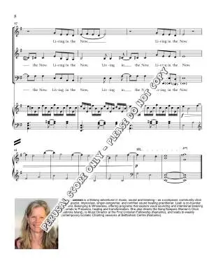 Living in the Now - Hokanson - Choral Octavo - SAB Accompanied
