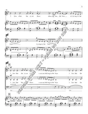 Living in the Now - Hokanson - Choral Octavo - SAB Accompanied