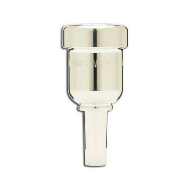 4B Heavy top Silver-plated Cornet Mouthpiece