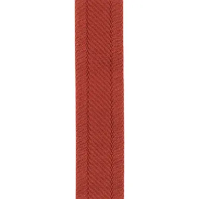 Auto Lock Swivel Nylon Guitar Strap - Blood Red