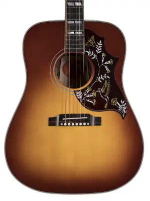 Hummingbird Rosewood Acoustic/Electric Guitar with Hardshell Case - Rosewood Burst