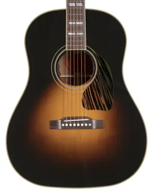 Southern Jumbo Acoustic/Electric Guitar with Hardshell Case - Vintage Sunburst