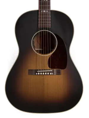 1942 LG-2 Advanced Jumbo VOS Acoustic/Electric Guitar with Hardshell Case - 1930\'s Burst