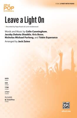 Leave a Light On - Zaino - Choral Octavo - 2-Pt Accompanied