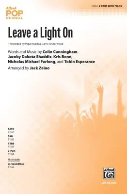 Alfred Publishing - Leave a Light On - Zaino - Choral Octavo - 2-Pt Accompanied